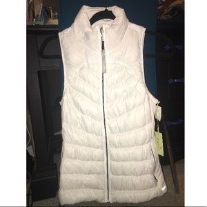 White Puffer Vest